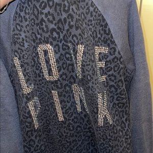 LOVE PINK varsity jacket